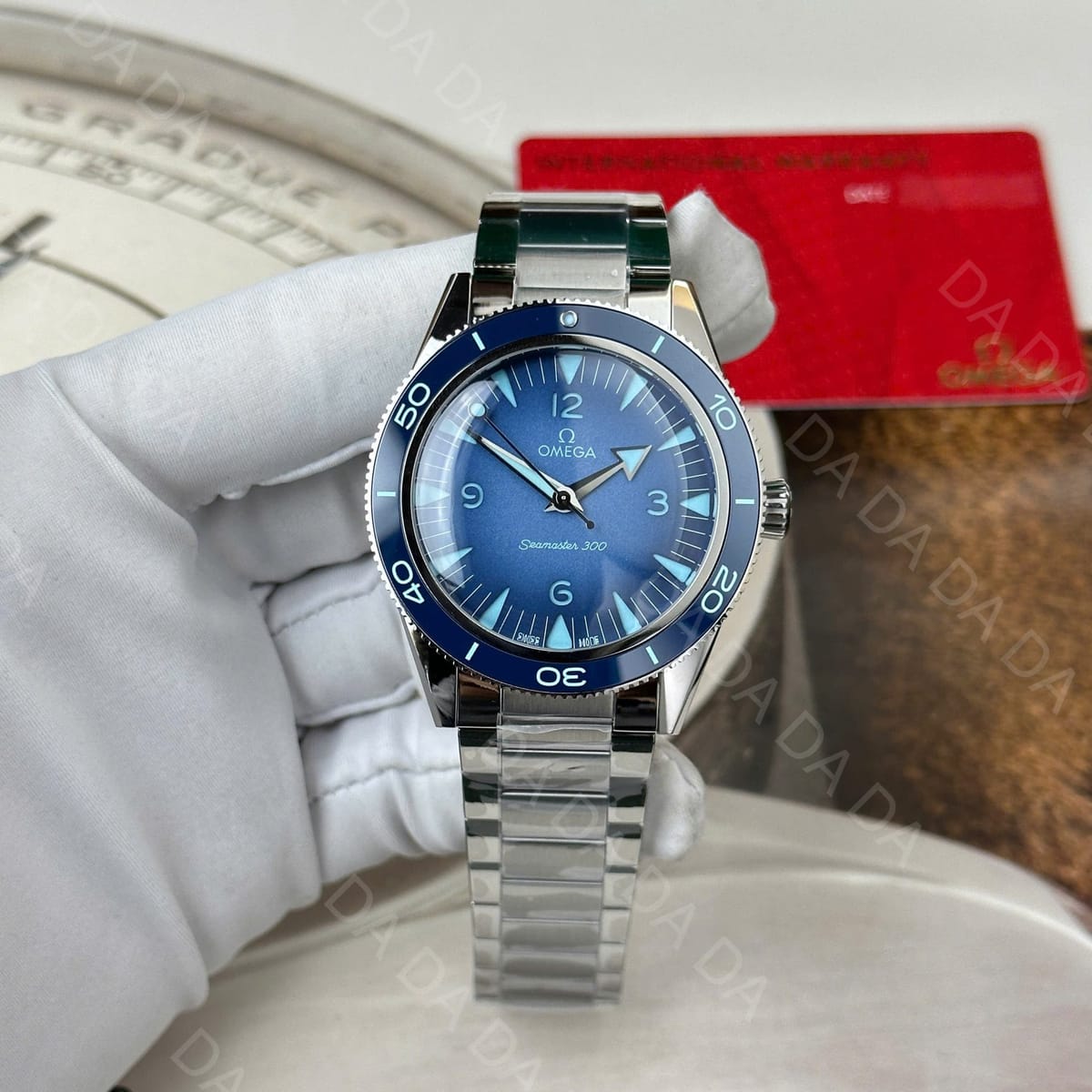 오메가 씨마스터 다이버 300 헤리티지 블루 41mm 3