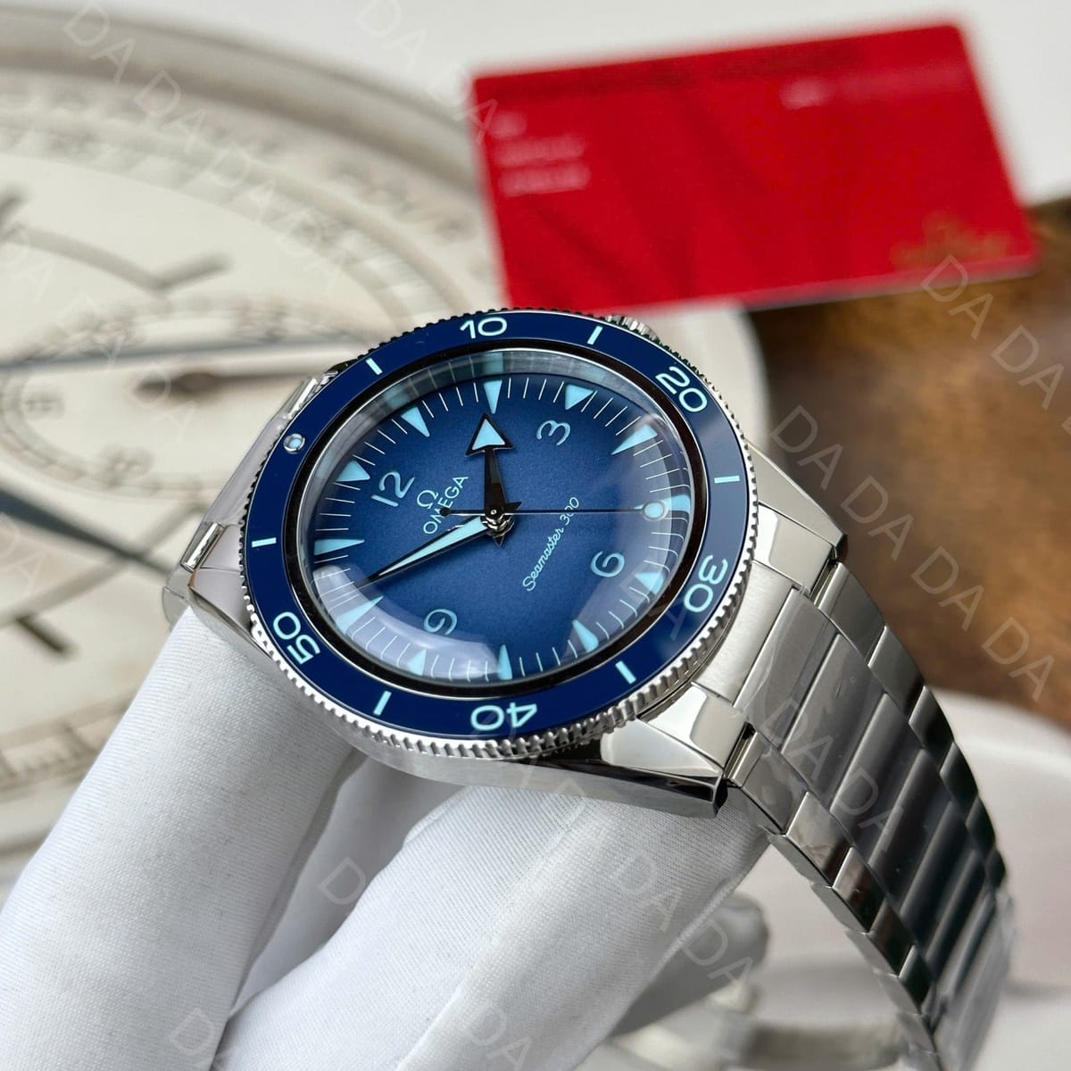 오메가 씨마스터 다이버 300 헤리티지 블루 41mm 6