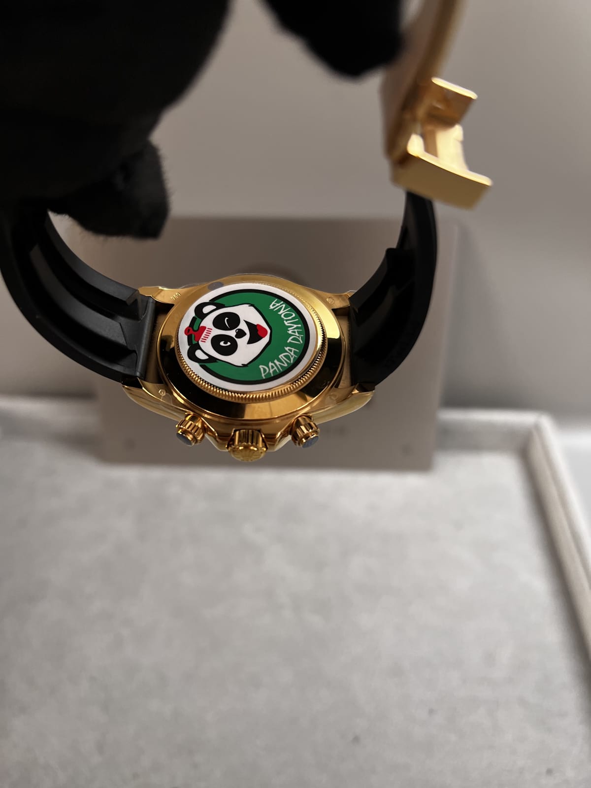 롤렉스 데이토나 금통 블루판 러버밴드 40mm 20