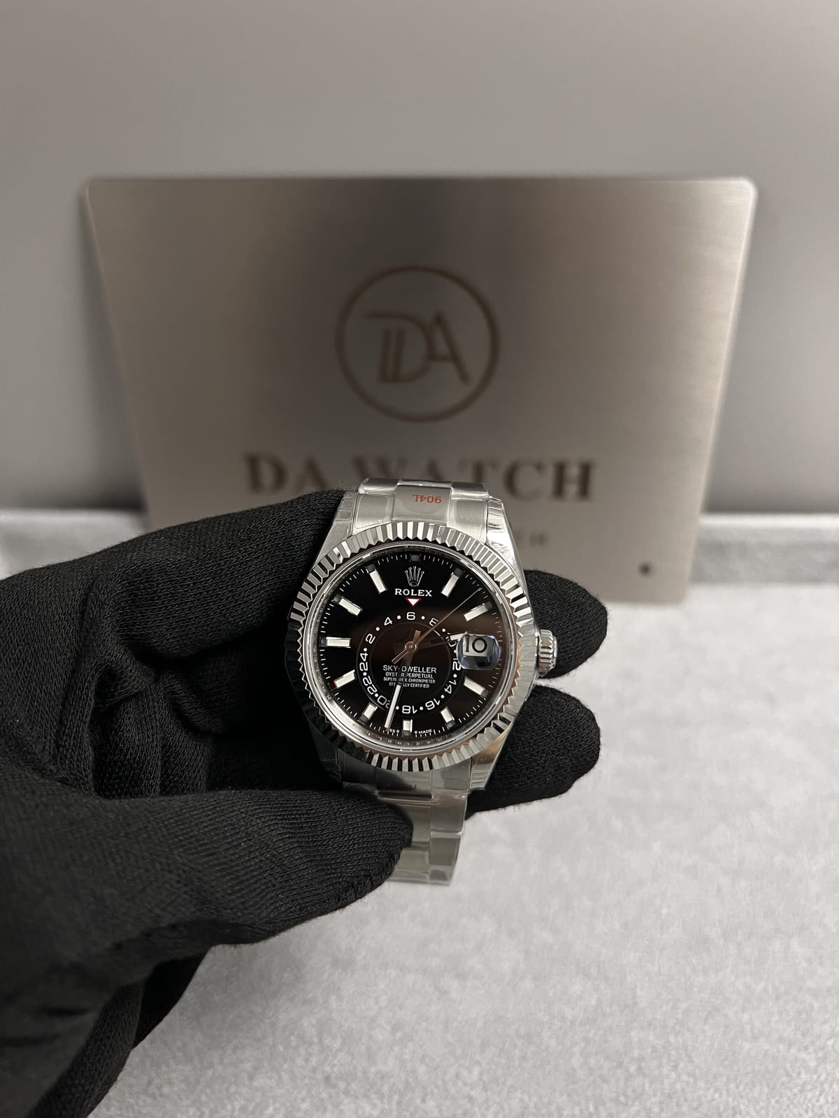 롤렉스 스카이드웰러 스틸 검판 42mm 10