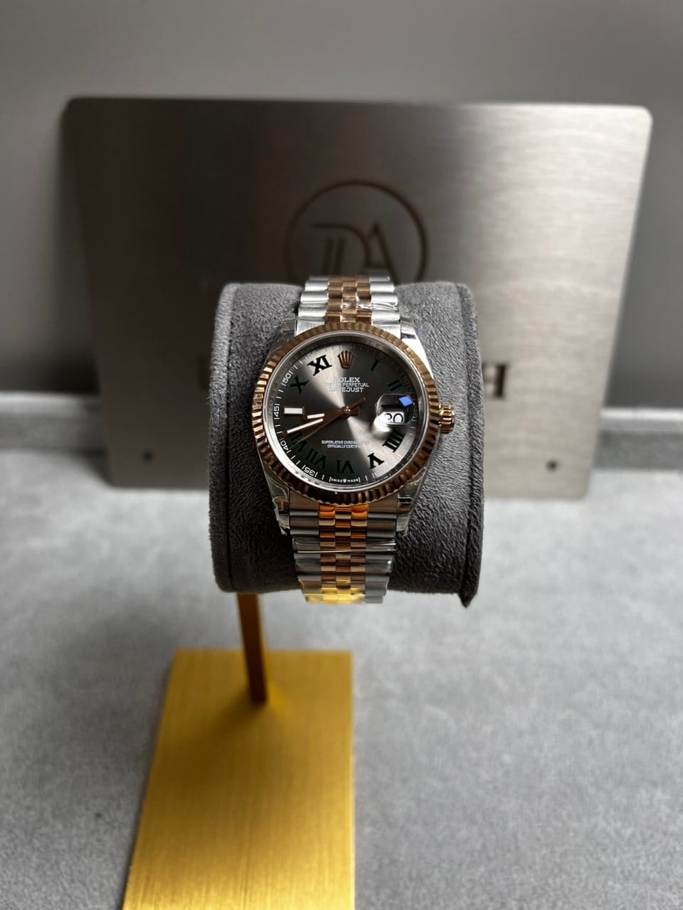 롤렉스 데이저스트 윔블던 로즈골드 콤비 36mm 3