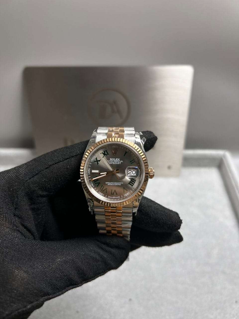 롤렉스 데이저스트 윔블던 로즈골드 콤비 36mm 6