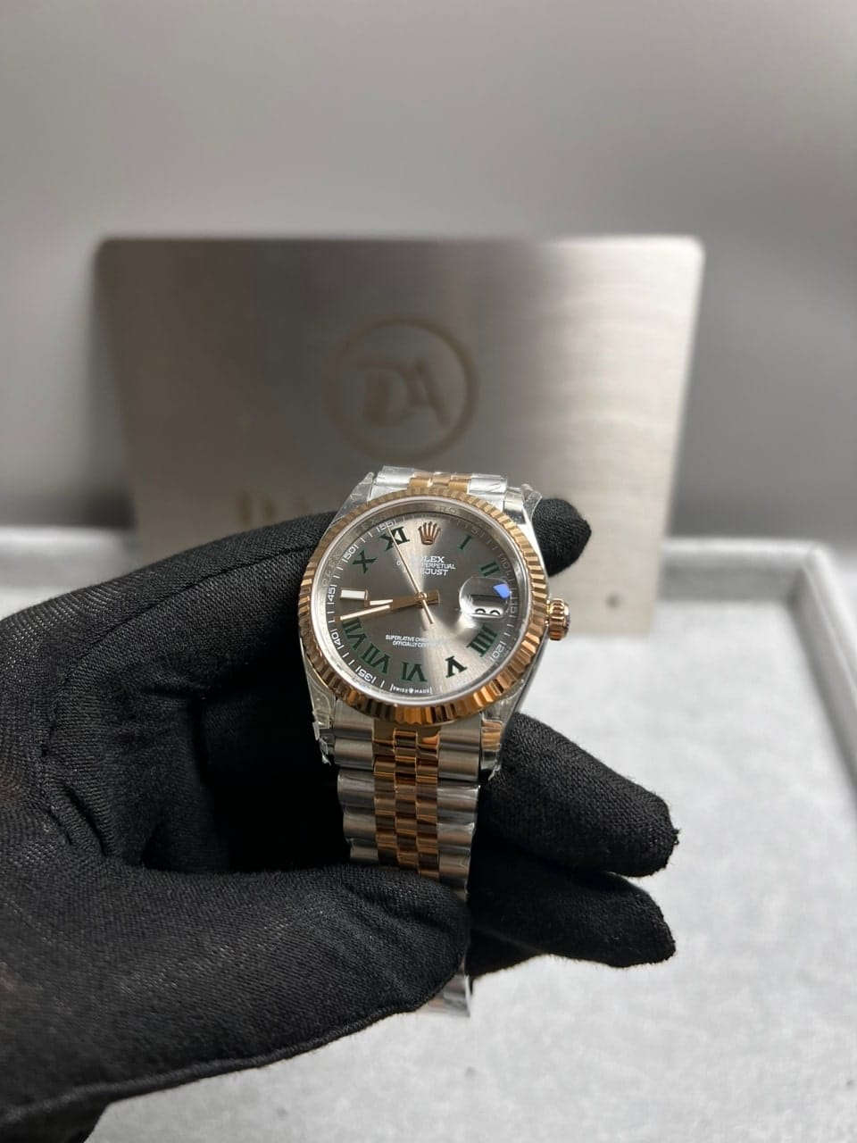 롤렉스 데이저스트 윔블던 로즈골드 콤비 36mm 7