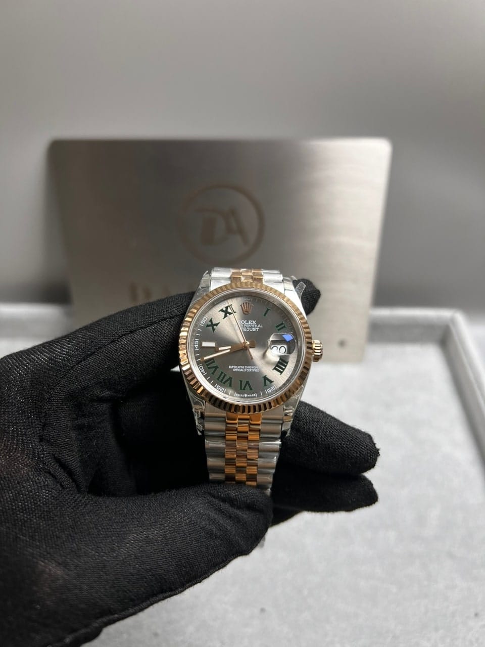 롤렉스 데이저스트 윔블던 로즈골드 콤비 36mm 8