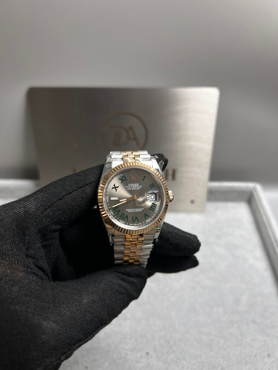 롤렉스 데이저스트 윔블던 로즈골드 콤비 36mm 9