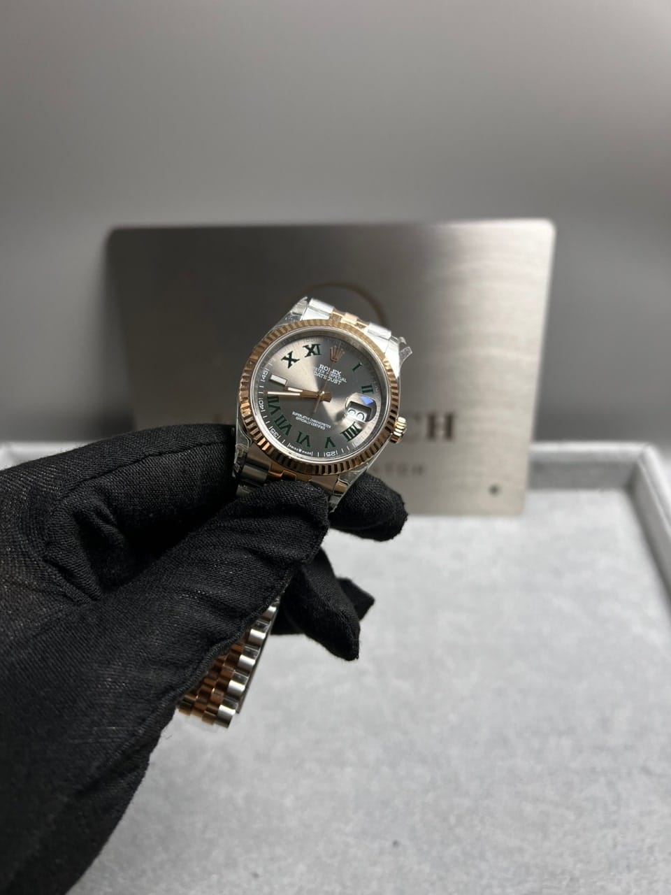 롤렉스 데이저스트 윔블던 로즈골드 콤비 36mm 11