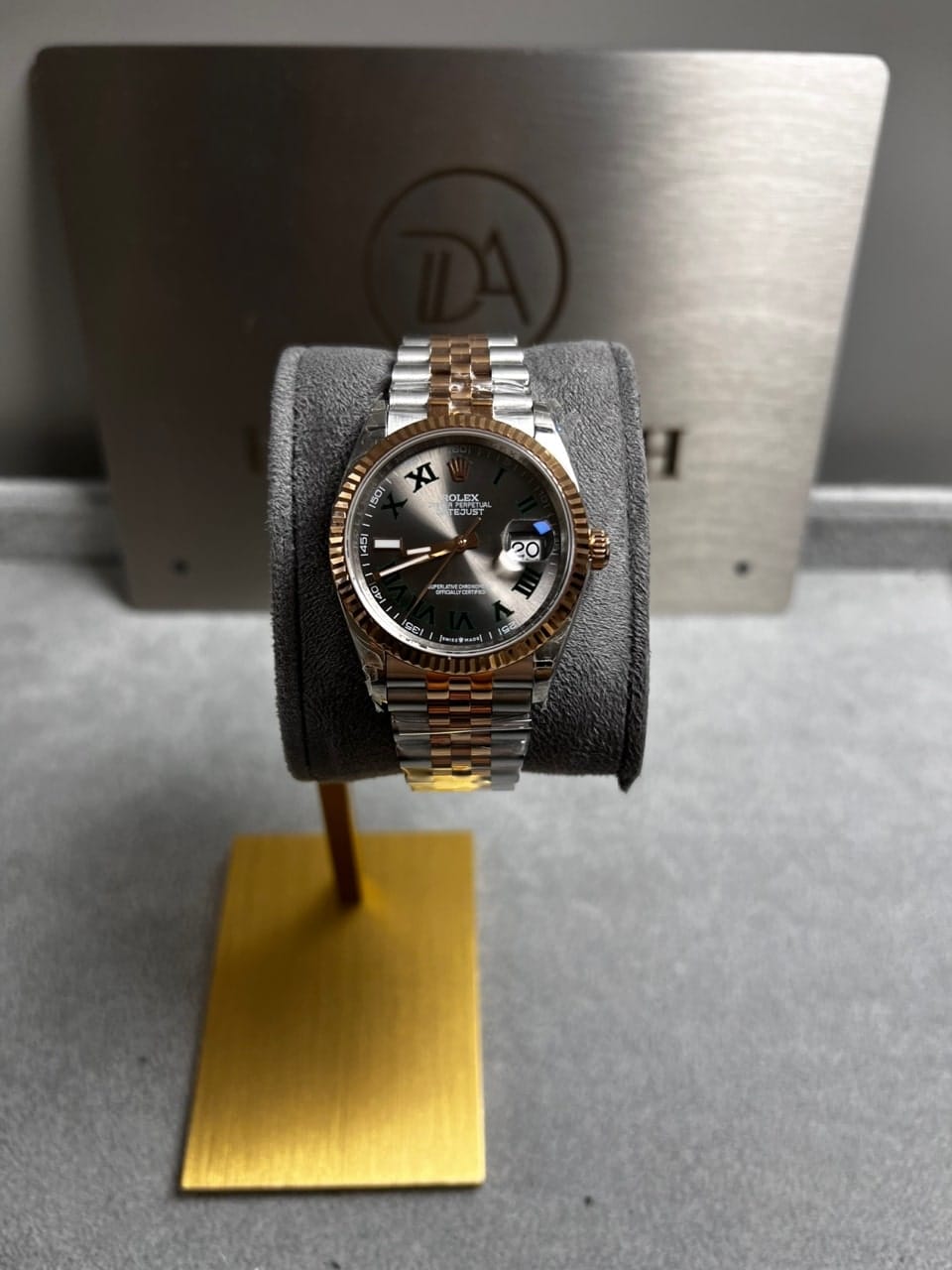 롤렉스 데이저스트 윔블던 로즈골드 콤비 36mm 21