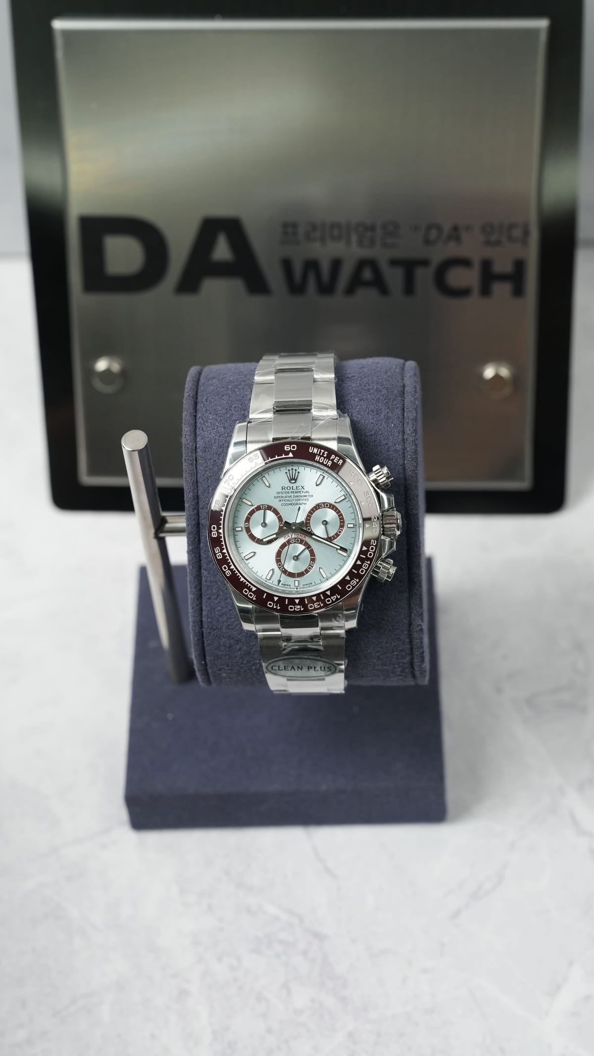 롤렉스 데이토나 아이스블루 시스루백 40mm 3