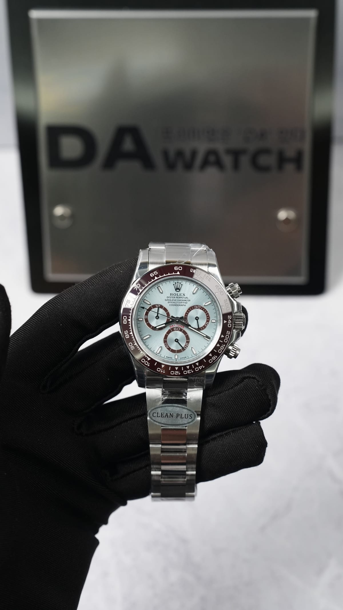 롤렉스 데이토나 아이스블루 시스루백 40mm 4