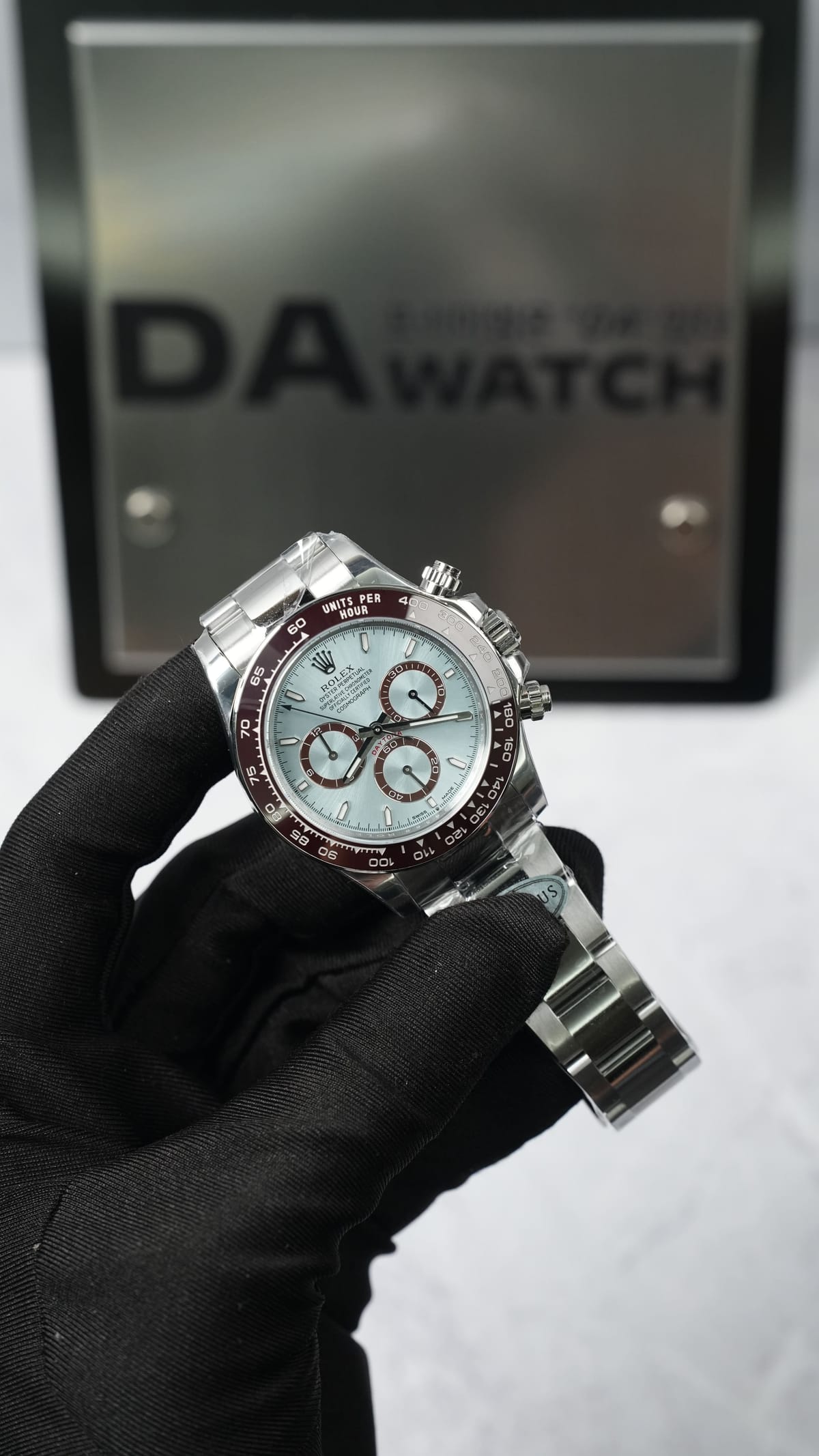 롤렉스 데이토나 아이스블루 시스루백 40mm 6