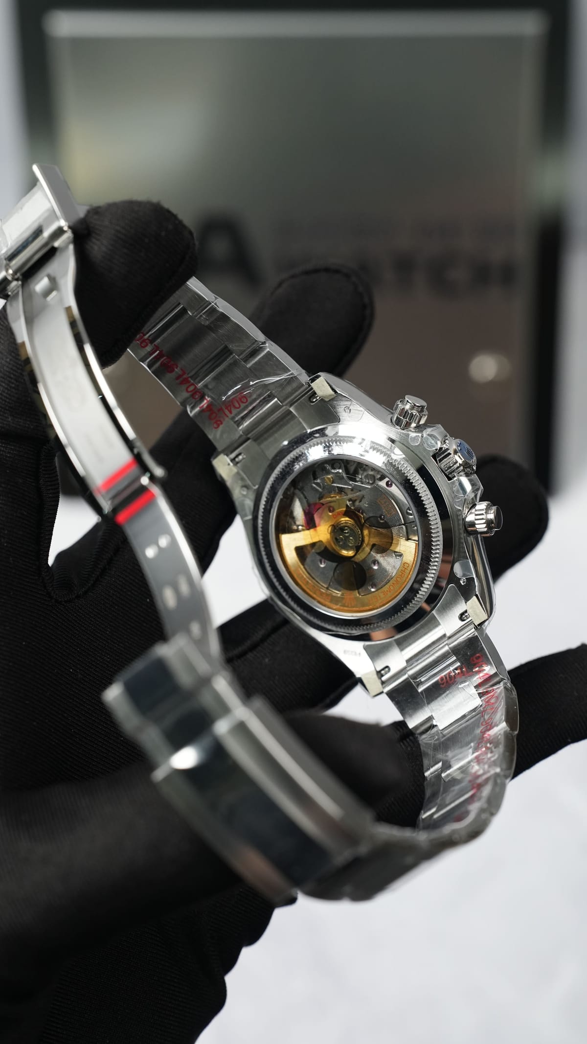 롤렉스 데이토나 아이스블루 시스루백 40mm 17