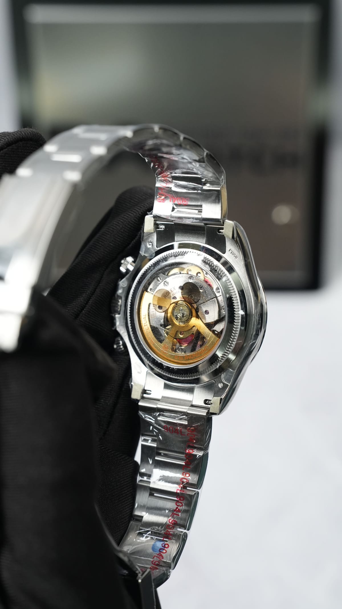 롤렉스 데이토나 아이스블루 시스루백 40mm 18