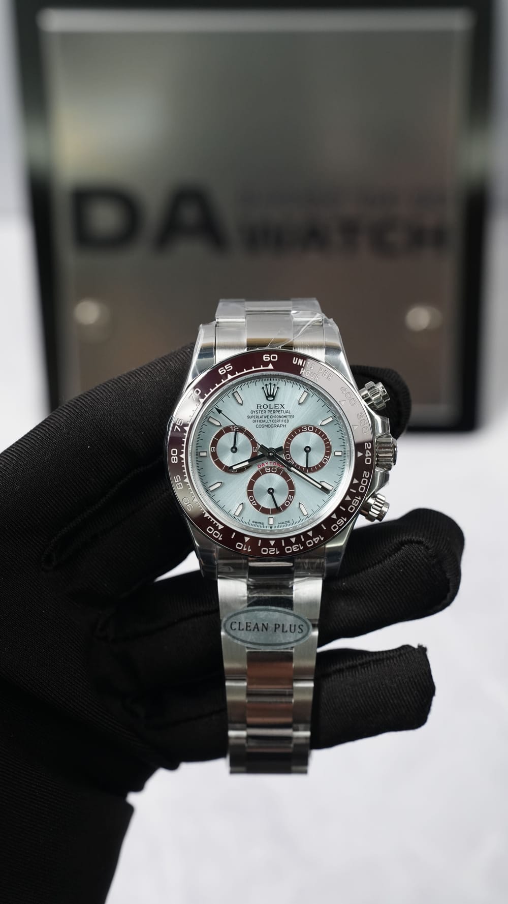 롤렉스 데이토나 아이스블루 시스루백 40mm