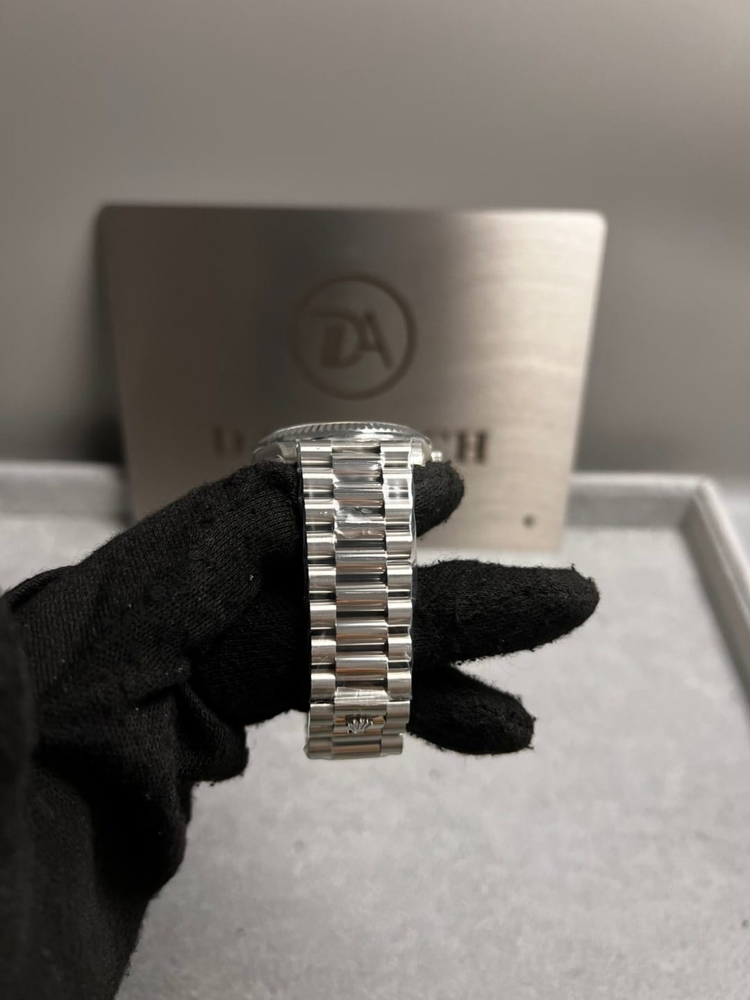 롤렉스 데이데이트 로만 아이스블루다이얼 40mm 14