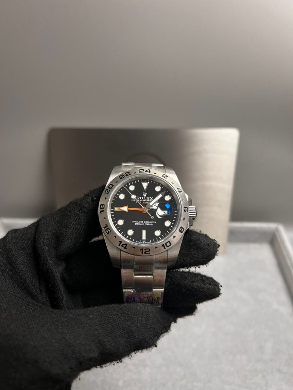 롤렉스 익스플로러 II 검판 SS 브레이슬릿 42mm 8