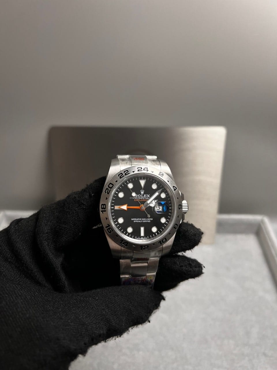 롤렉스 익스플로러 II 검판 SS 브레이슬릿 42mm 9