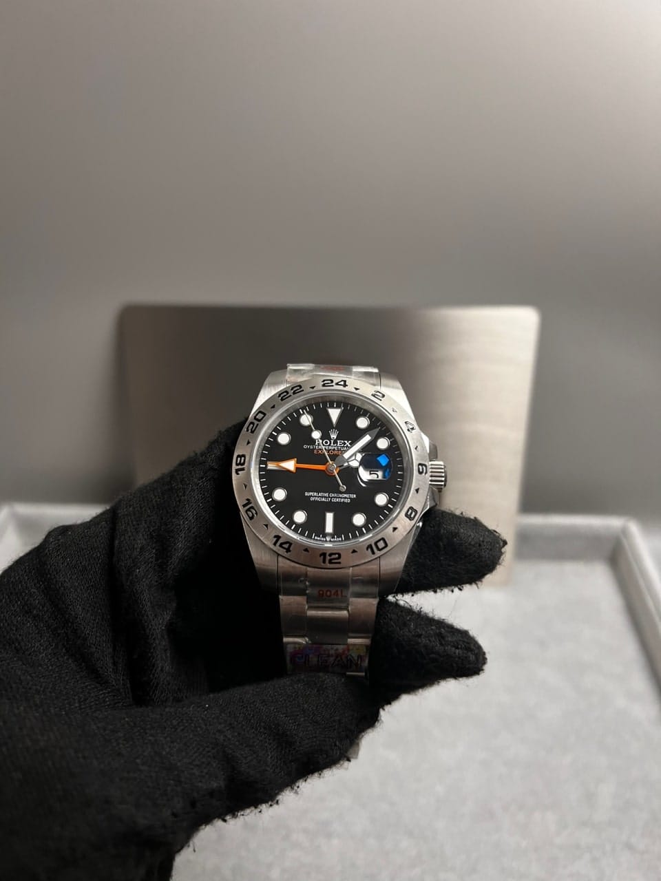 롤렉스 익스플로러 II 검판 SS 브레이슬릿 42mm 10