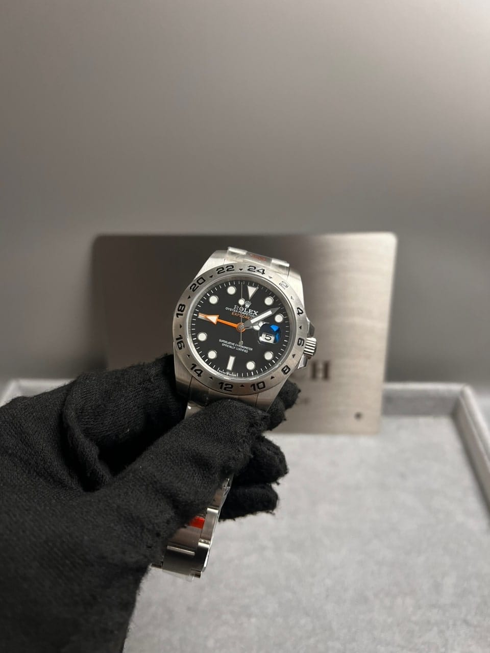 롤렉스 익스플로러 II 검판 SS 브레이슬릿 42mm 11