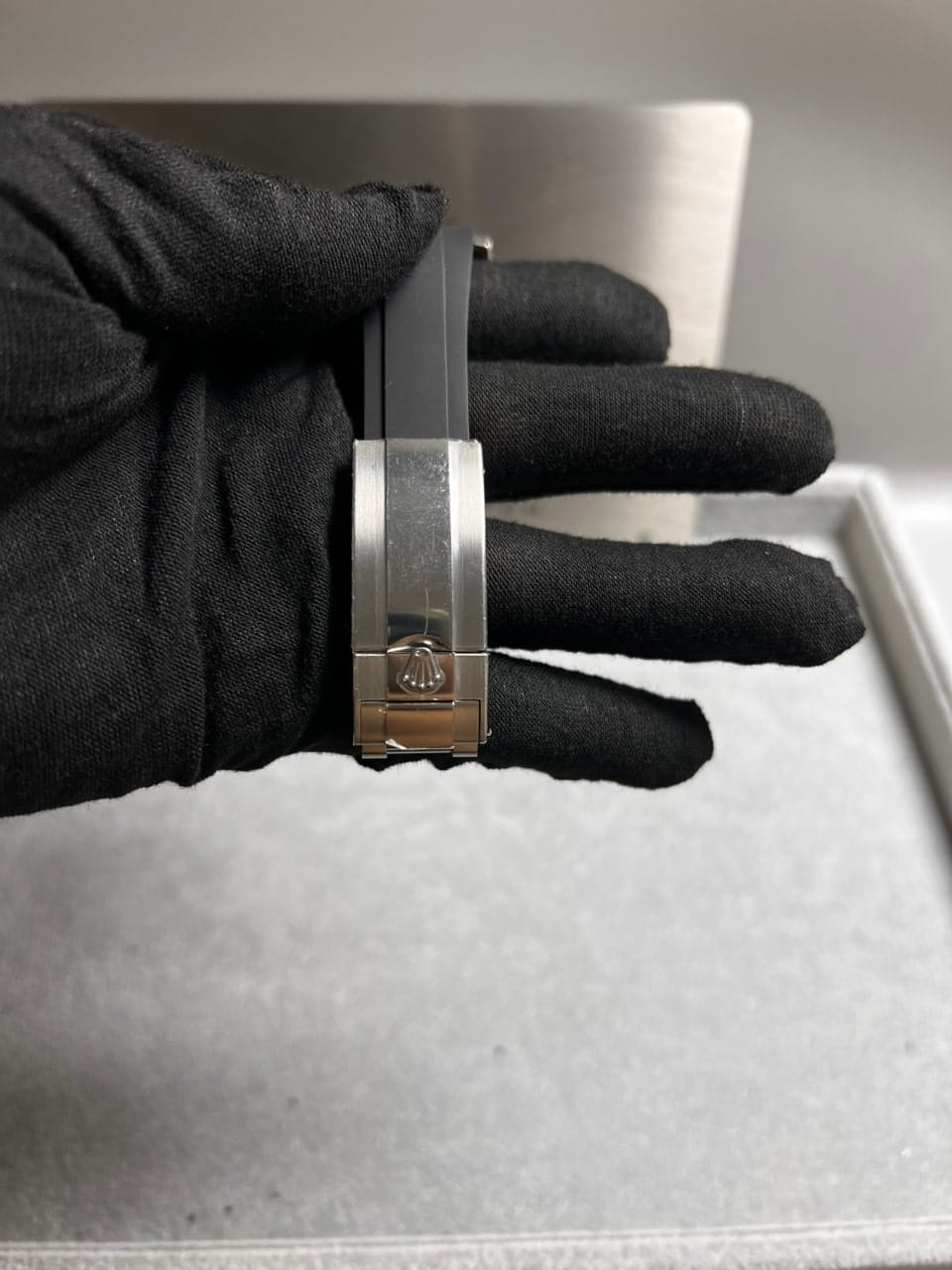 롤렉스 요트마스터1 화이트골드 검판 러버밴드 42mm 16