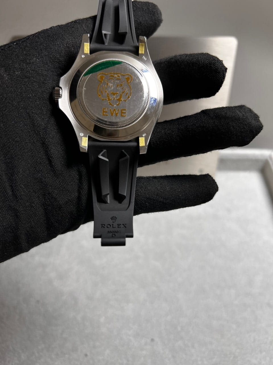 롤렉스 요트마스터1 화이트골드 검판 러버밴드 42mm 21