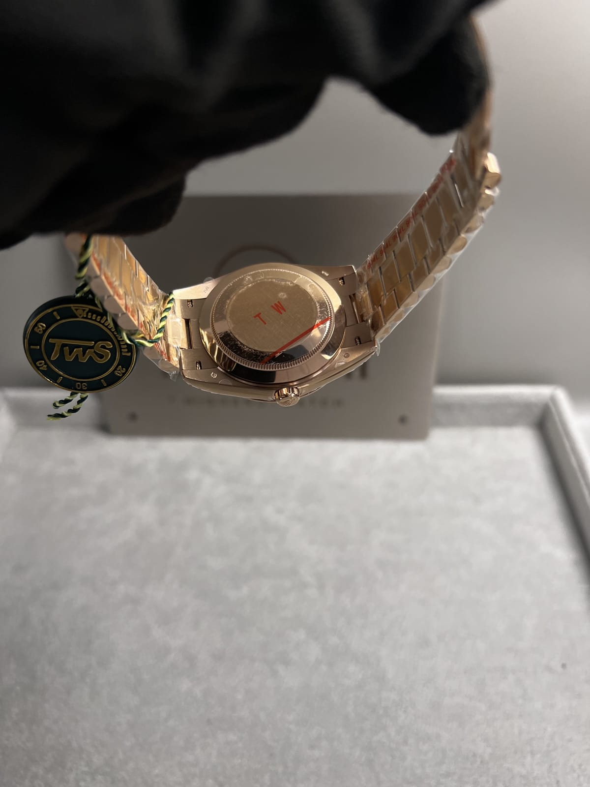 롤렉스 데이데이트 로즈골드 금통 초코판 40mm 20