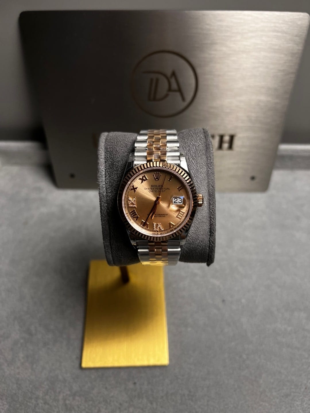 롤렉스 데이저스트 로즈골드 로만 다이얼 콤비 쥬빌레 36mm 3