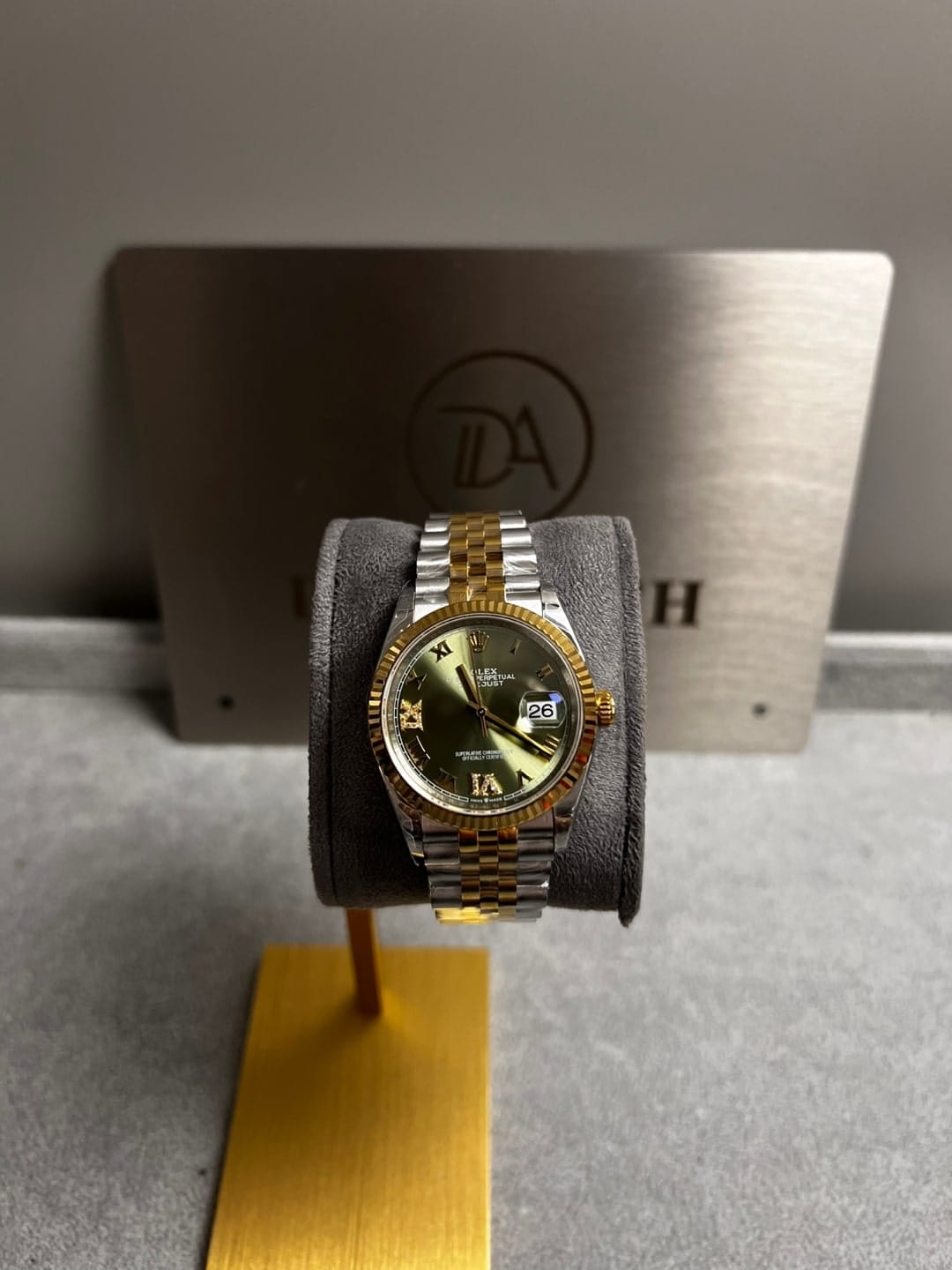 롤렉스 데이저스트 콤비 올리브그린 로만 다이아셋팅 36mm 3