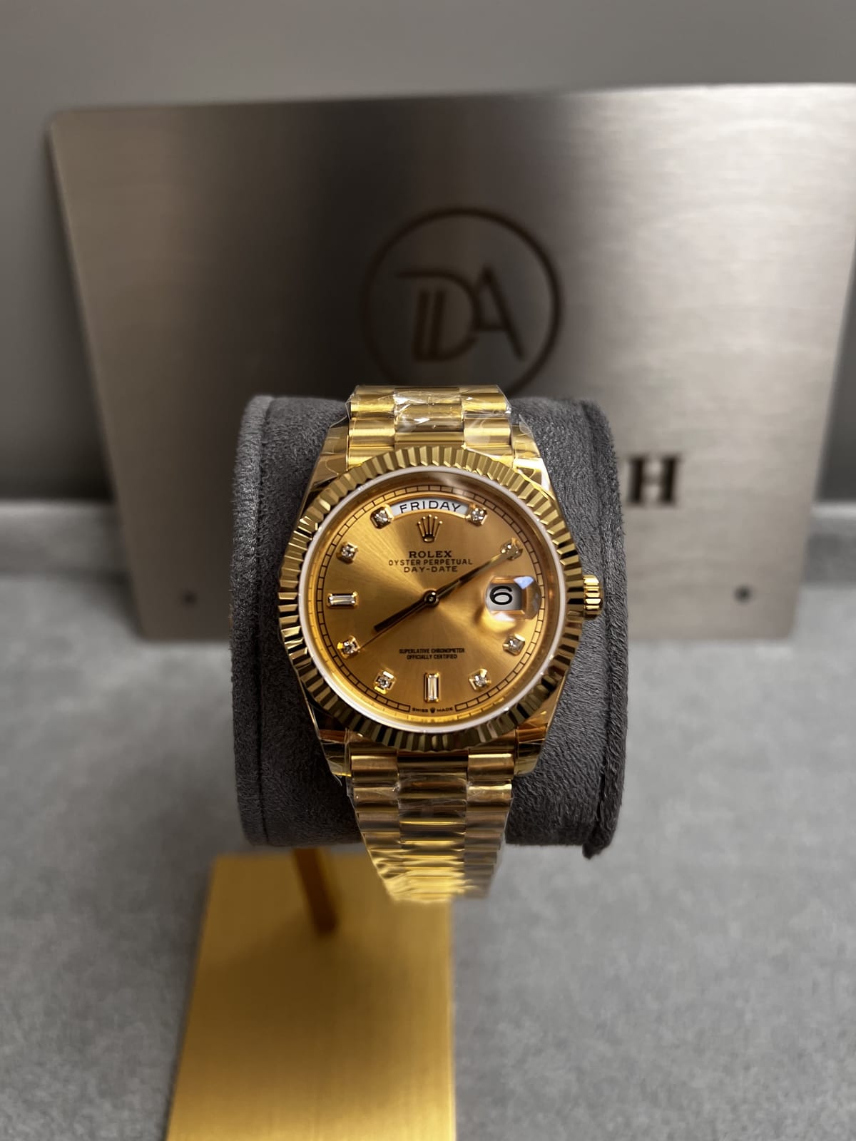 롤렉스 데이데이트 샴페인골드 금통 10P 40mm 3