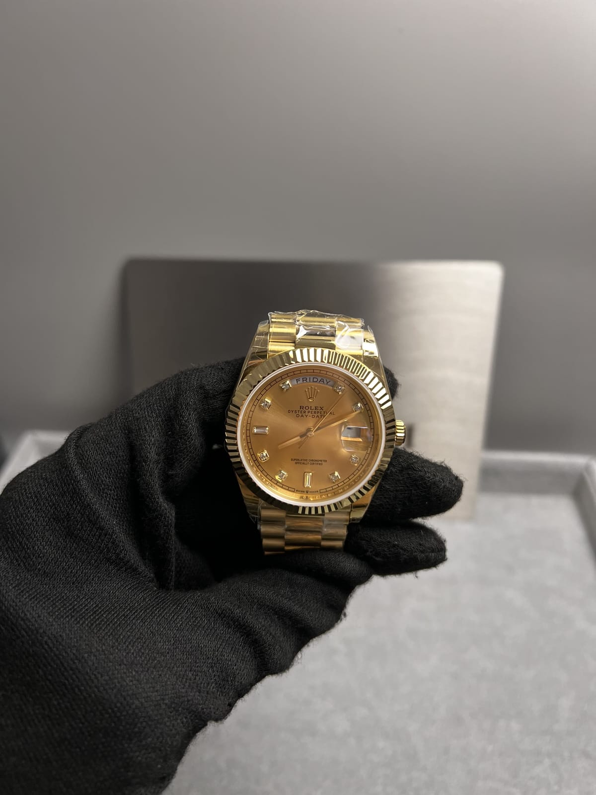 롤렉스 데이데이트 샴페인골드 금통 10P 40mm 6