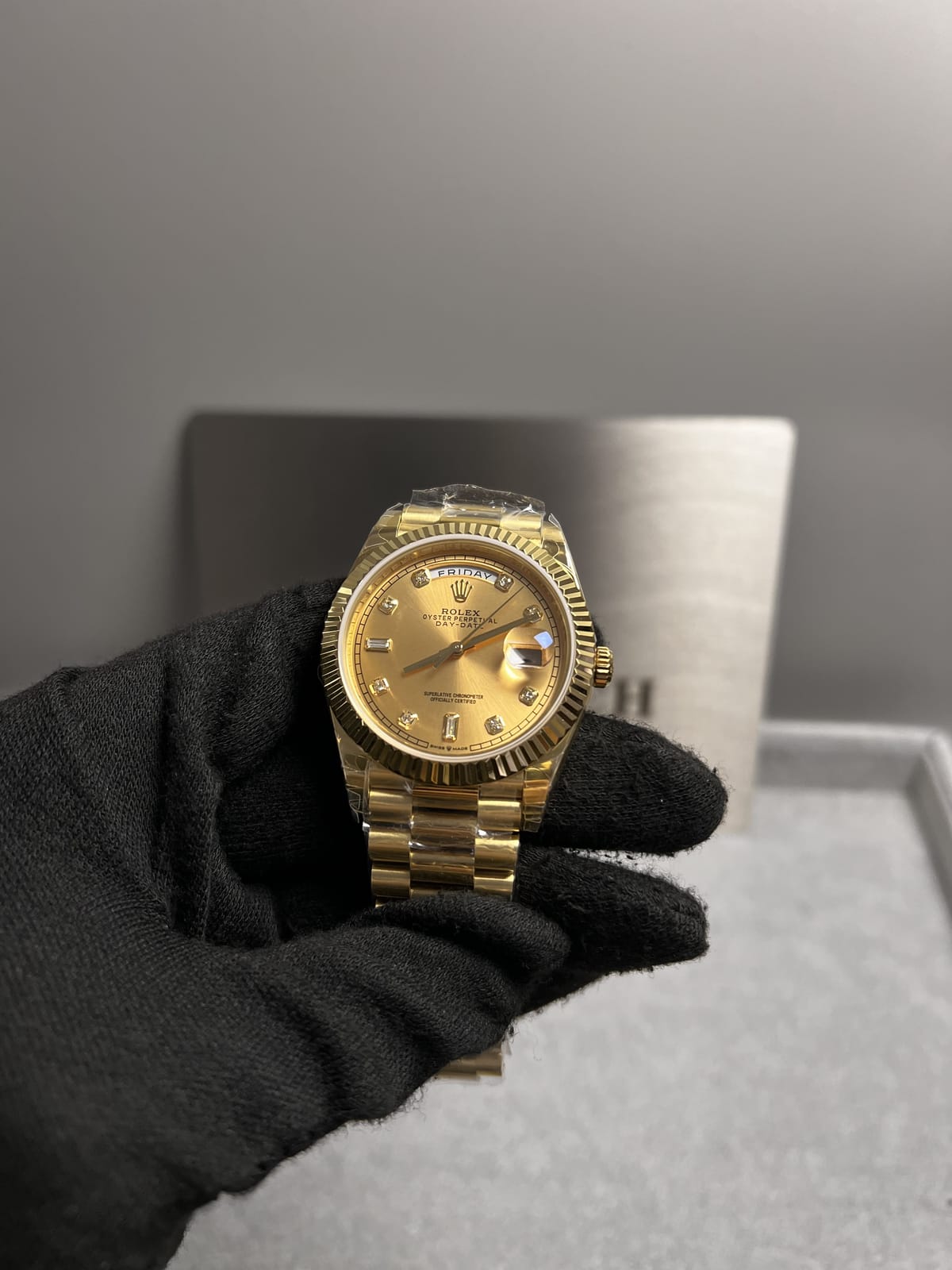 롤렉스 데이데이트 샴페인골드 금통 10P 40mm 7