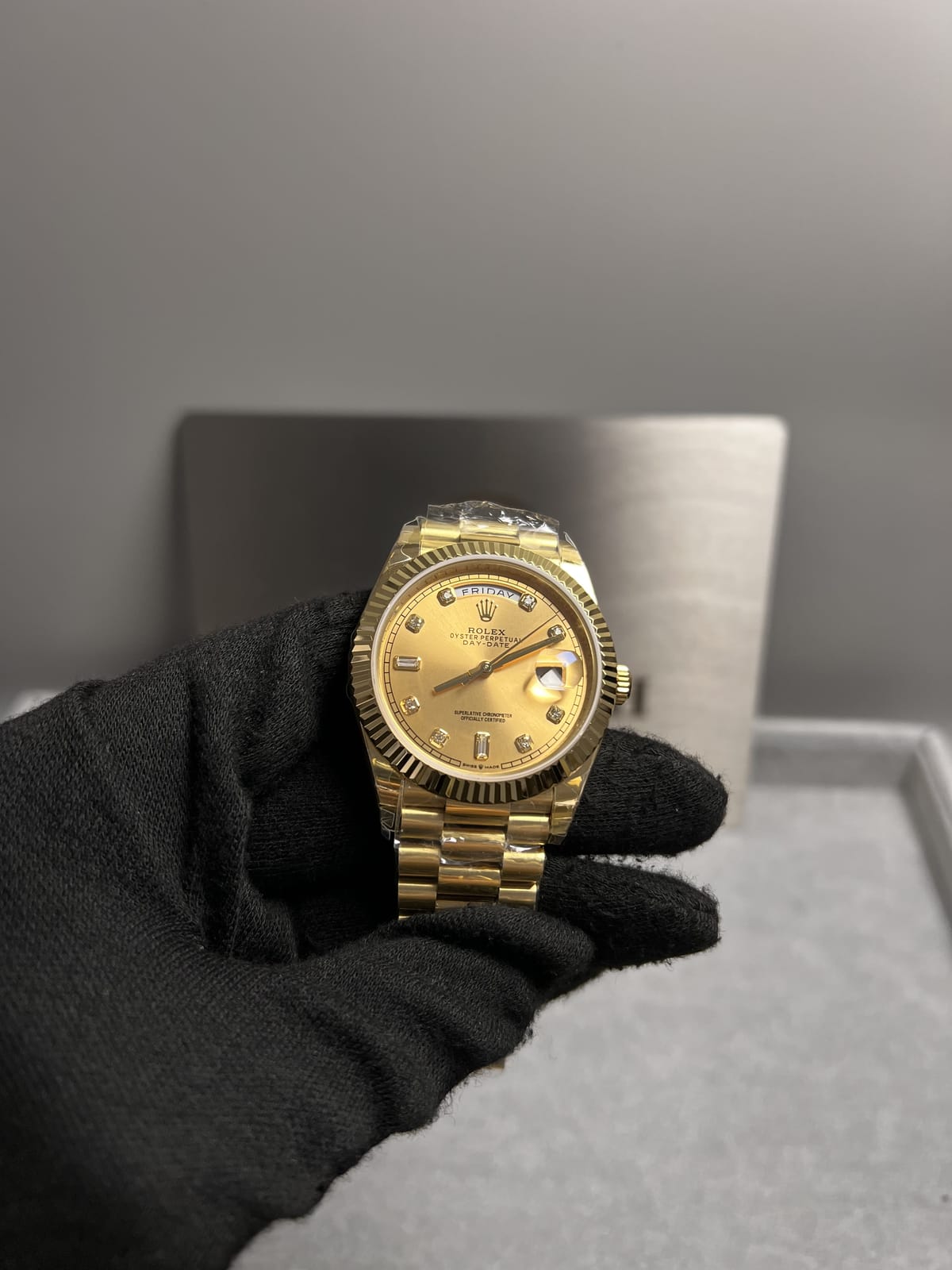 롤렉스 데이데이트 샴페인골드 금통 10P 40mm 8