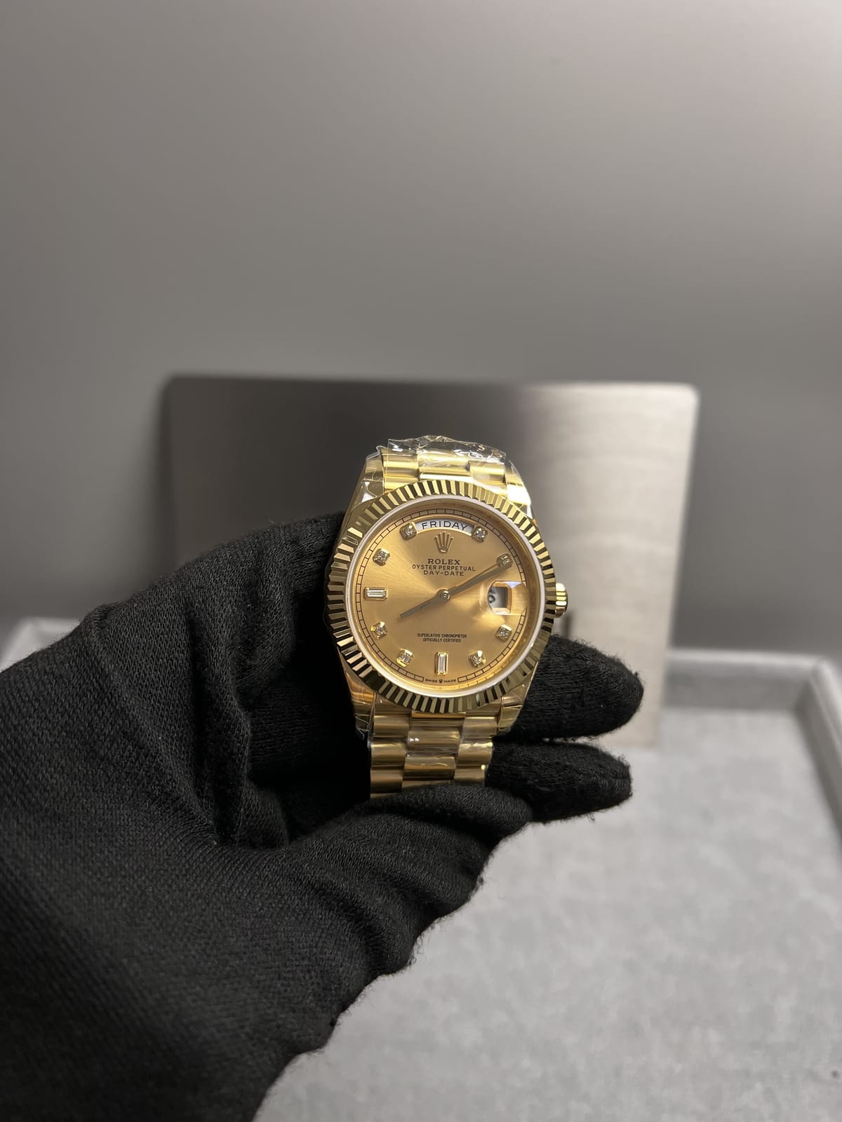 롤렉스 데이데이트 샴페인골드 금통 10P 40mm 9