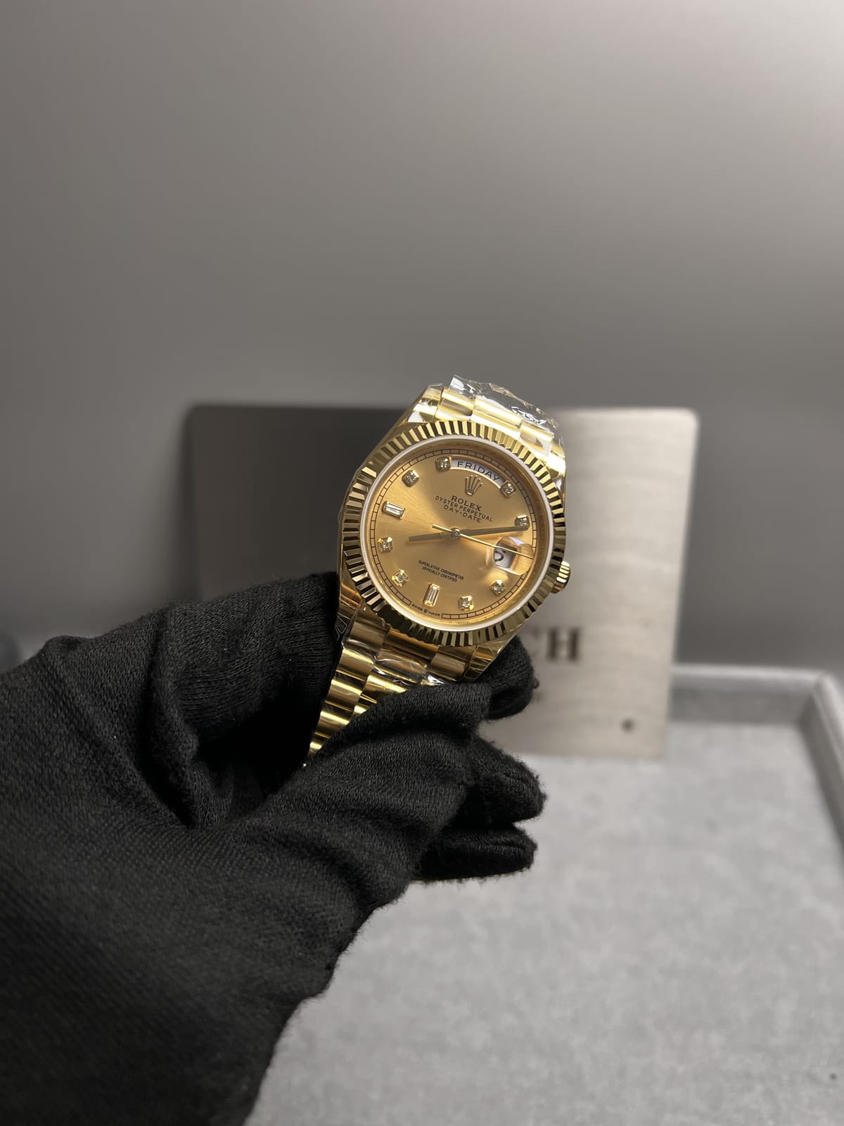 롤렉스 데이데이트 샴페인골드 금통 10P 40mm 11