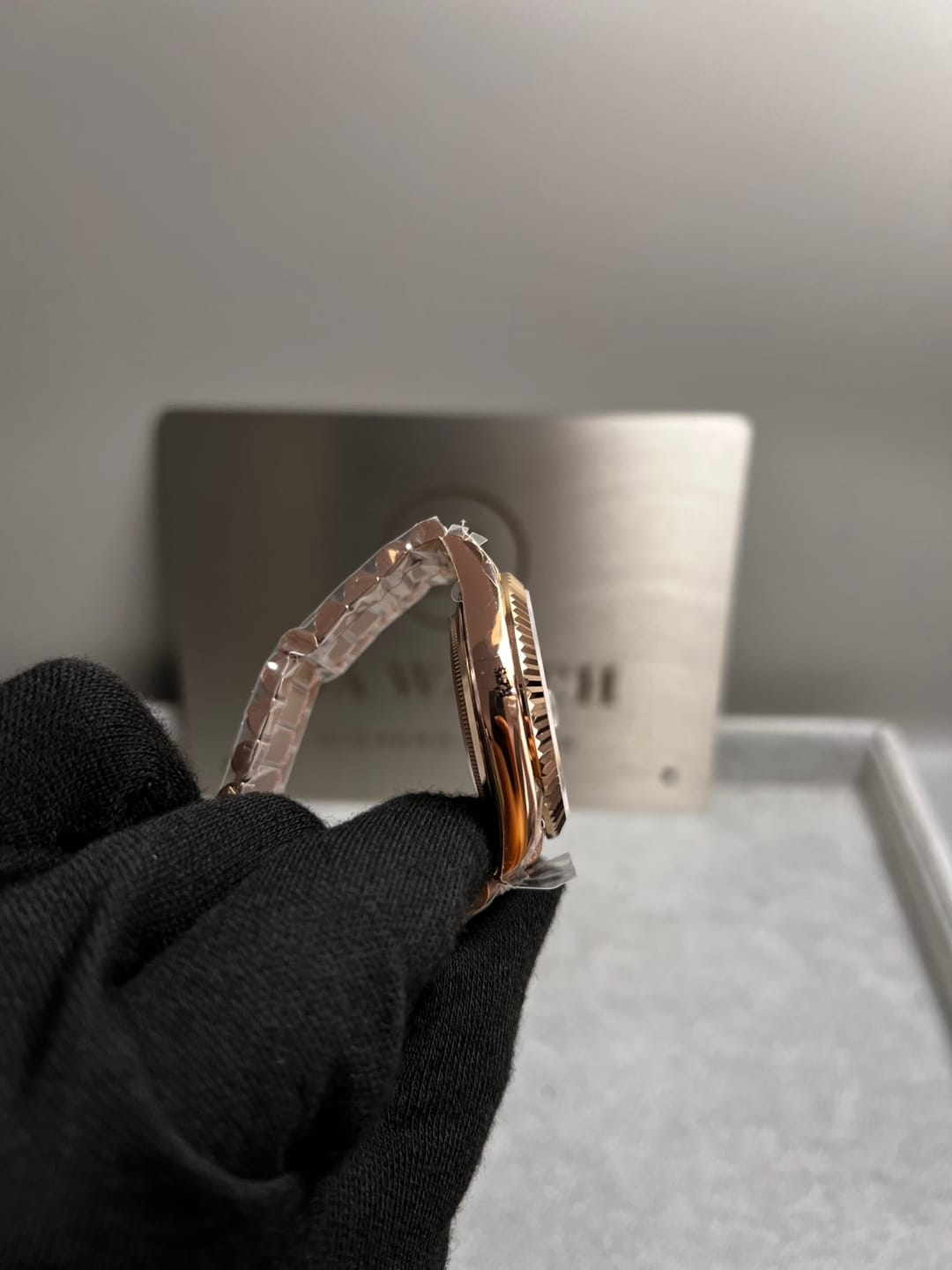 롤렉스 데이데이트 로즈골드 금통 올리브그린 40mm 13