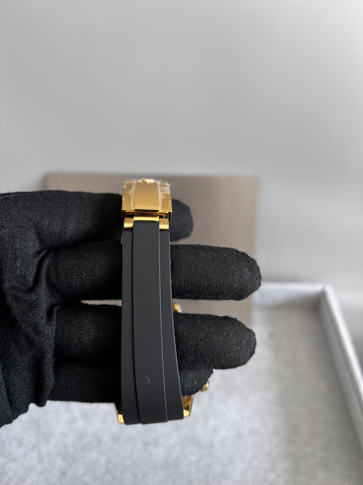 롤렉스 데이토나 옐로우골드금통 검판 러버밴드 40mm 15