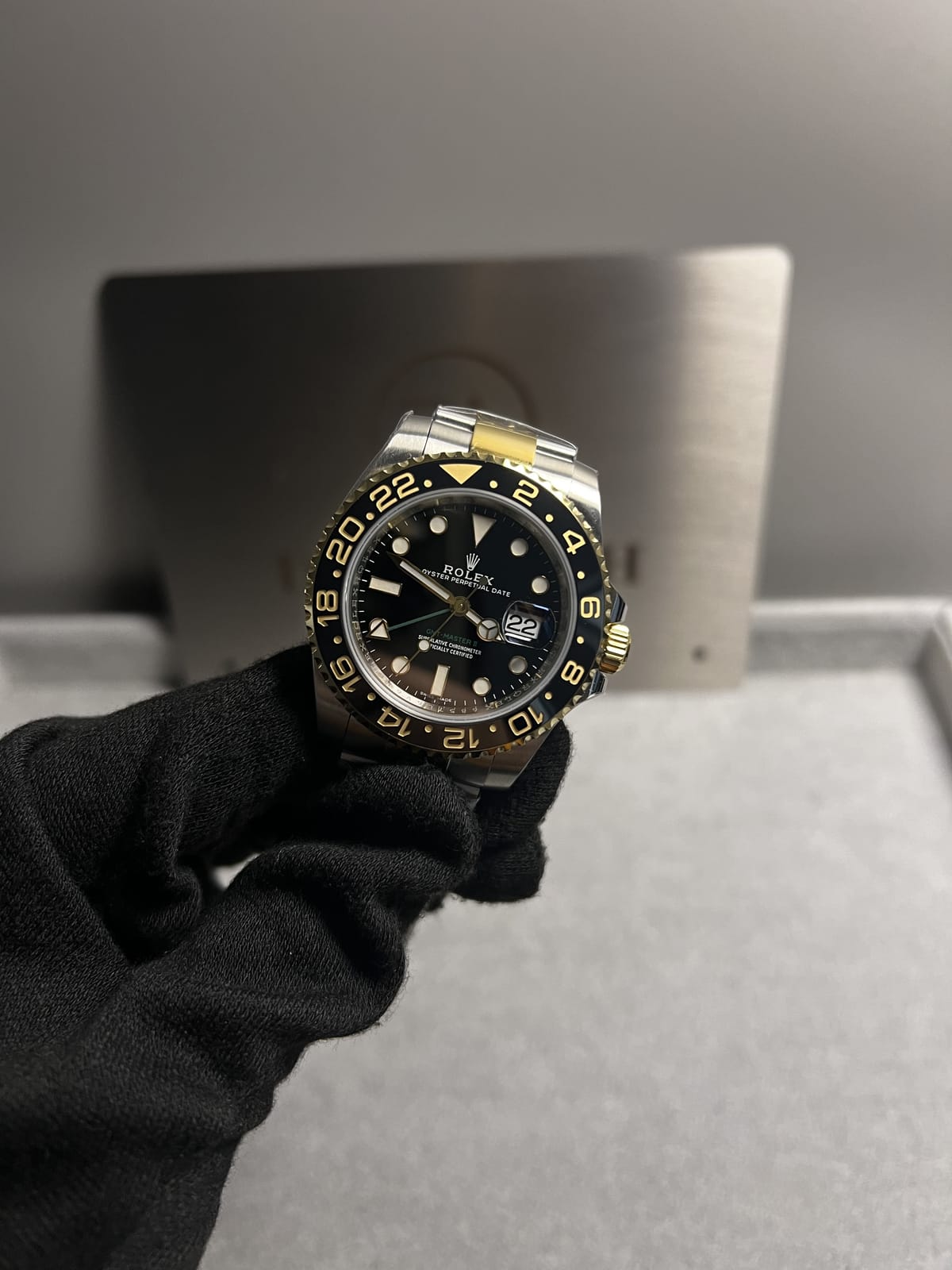 롤렉스 GMT마스터2 콤비 오이스터 검판 40mm 11
