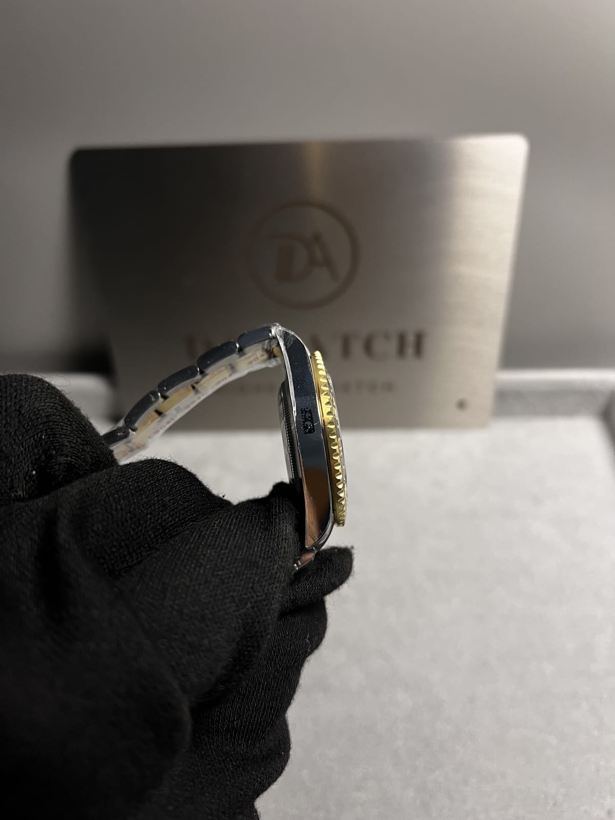 롤렉스 GMT마스터2 콤비 오이스터 검판 40mm 12