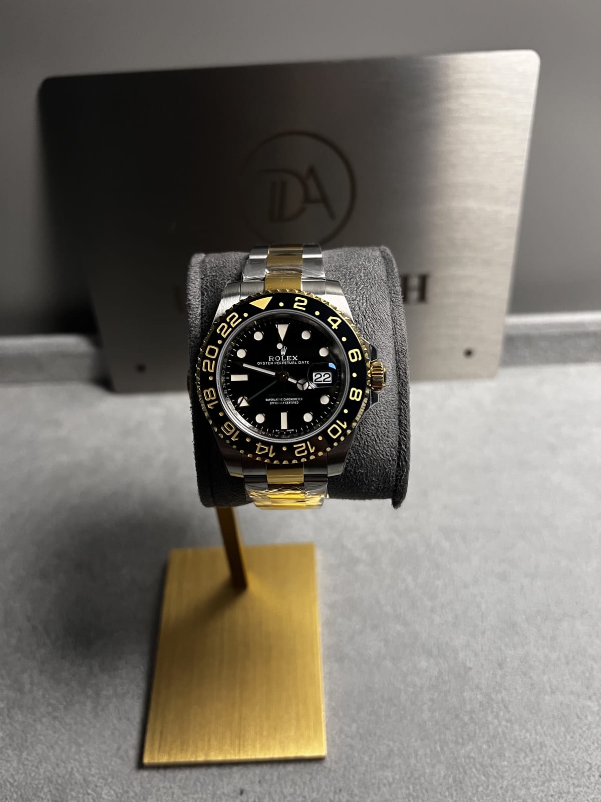 롤렉스 GMT마스터2 콤비 오이스터 검판 40mm 21