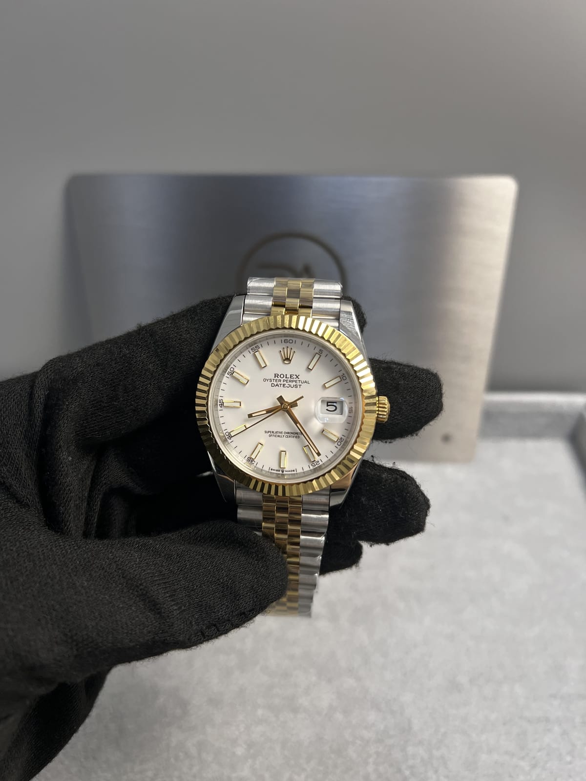 롤렉스 데이저스트 콤비 흰판 41mm 10