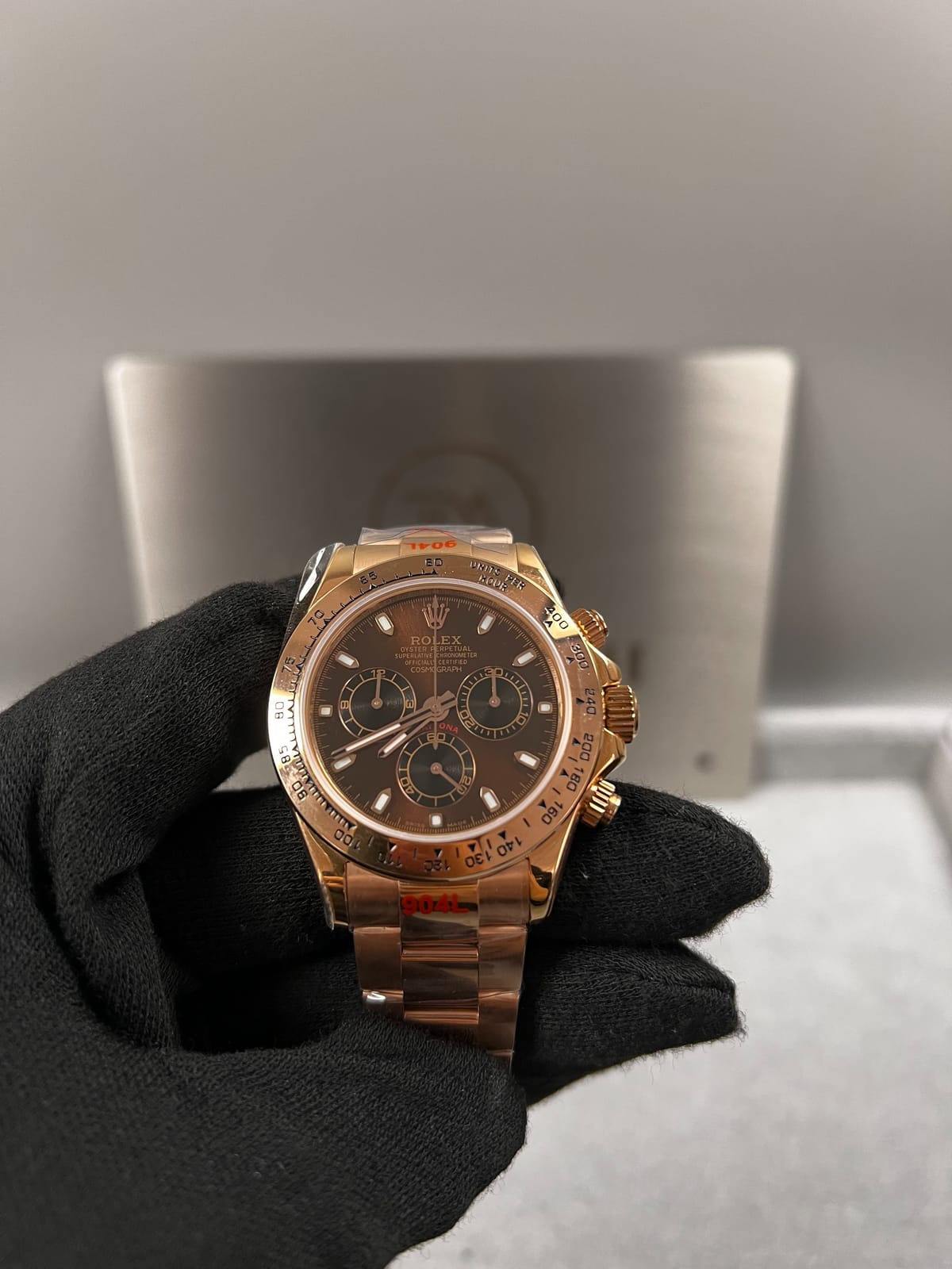 롤렉스 데이토나 로즈골드 금통 초코판 40mm 5