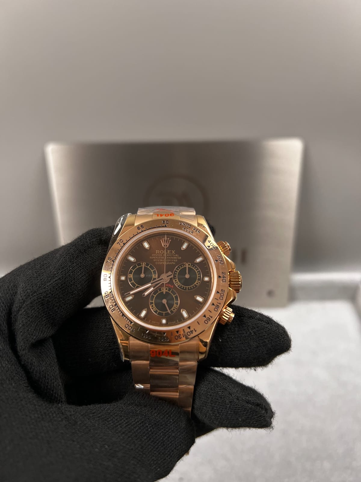 롤렉스 데이토나 로즈골드 금통 초코판 40mm 8