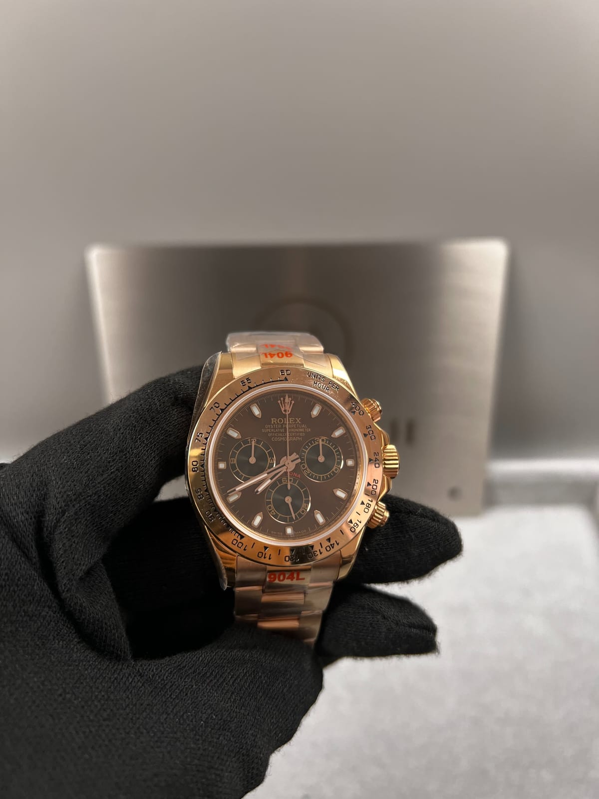 롤렉스 데이토나 로즈골드 금통 초코판 40mm 9