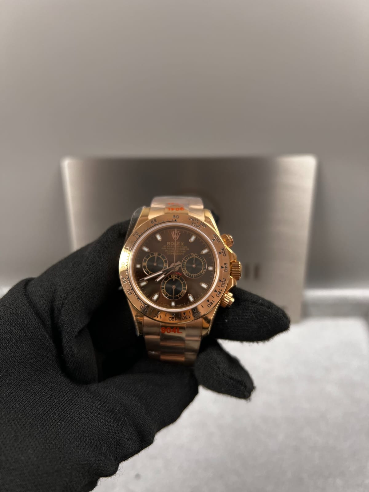 롤렉스 데이토나 로즈골드 금통 초코판 40mm 10