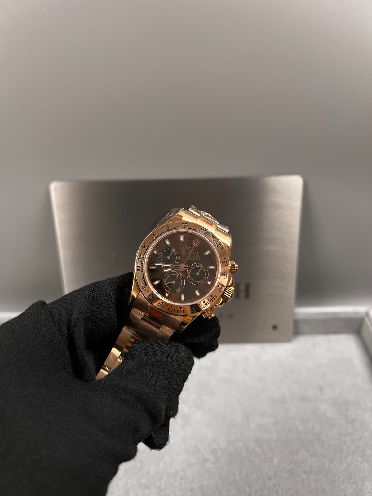 롤렉스 데이토나 로즈골드 금통 초코판 40mm 11