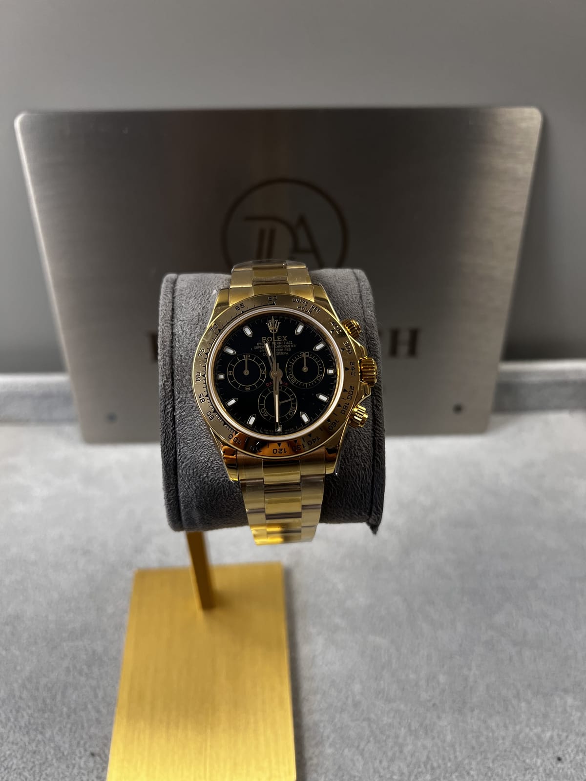 롤렉스 데이토나 옐로우골드 금통 검판 40mm 3