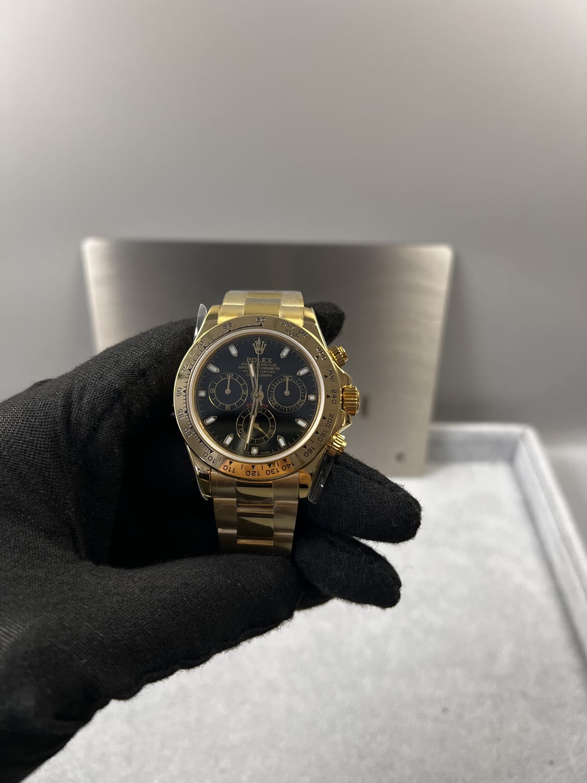 롤렉스 데이토나 옐로우골드 금통 검판 40mm 9