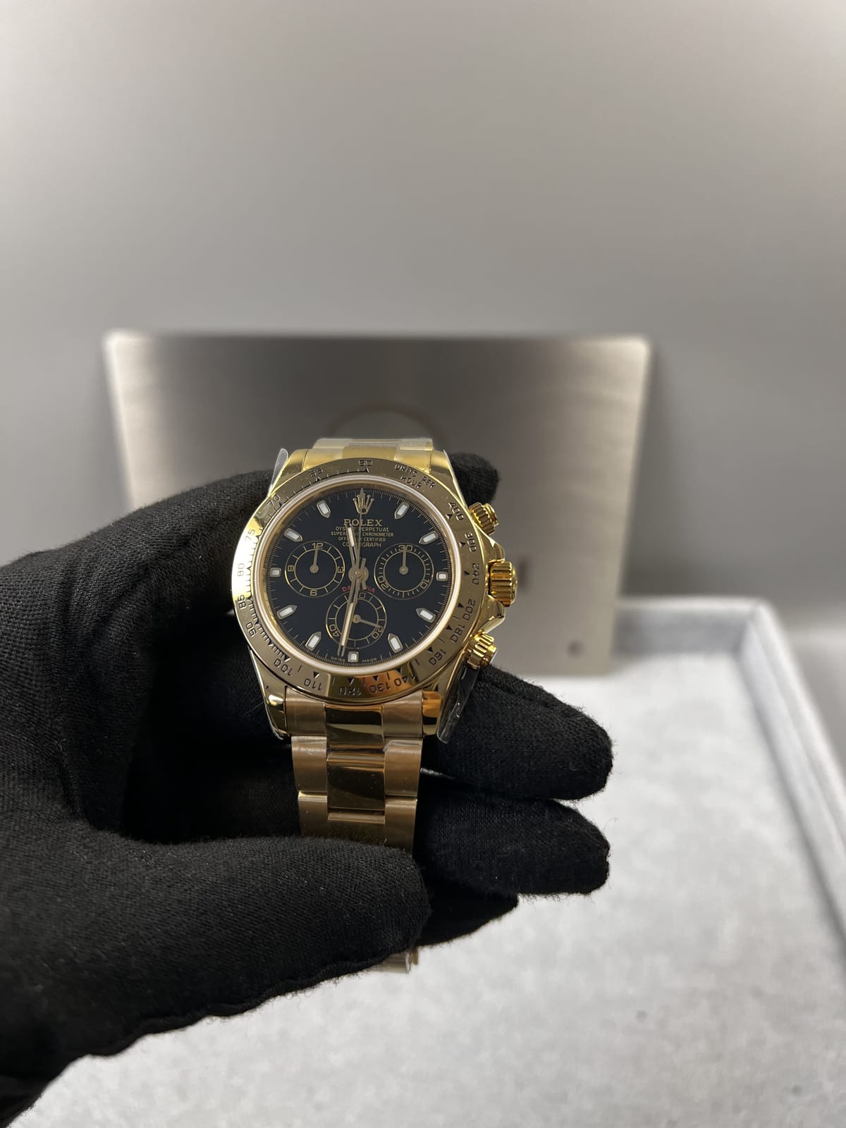 롤렉스 데이토나 옐로우골드 금통 검판 40mm 10