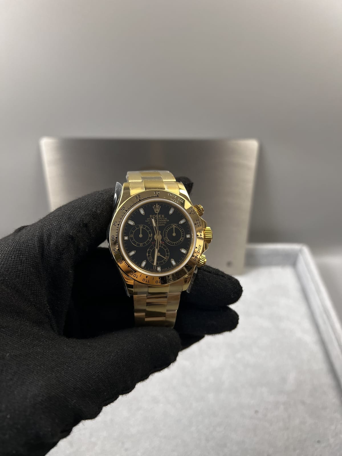 롤렉스 데이토나 옐로우골드 금통 검판 40mm 11