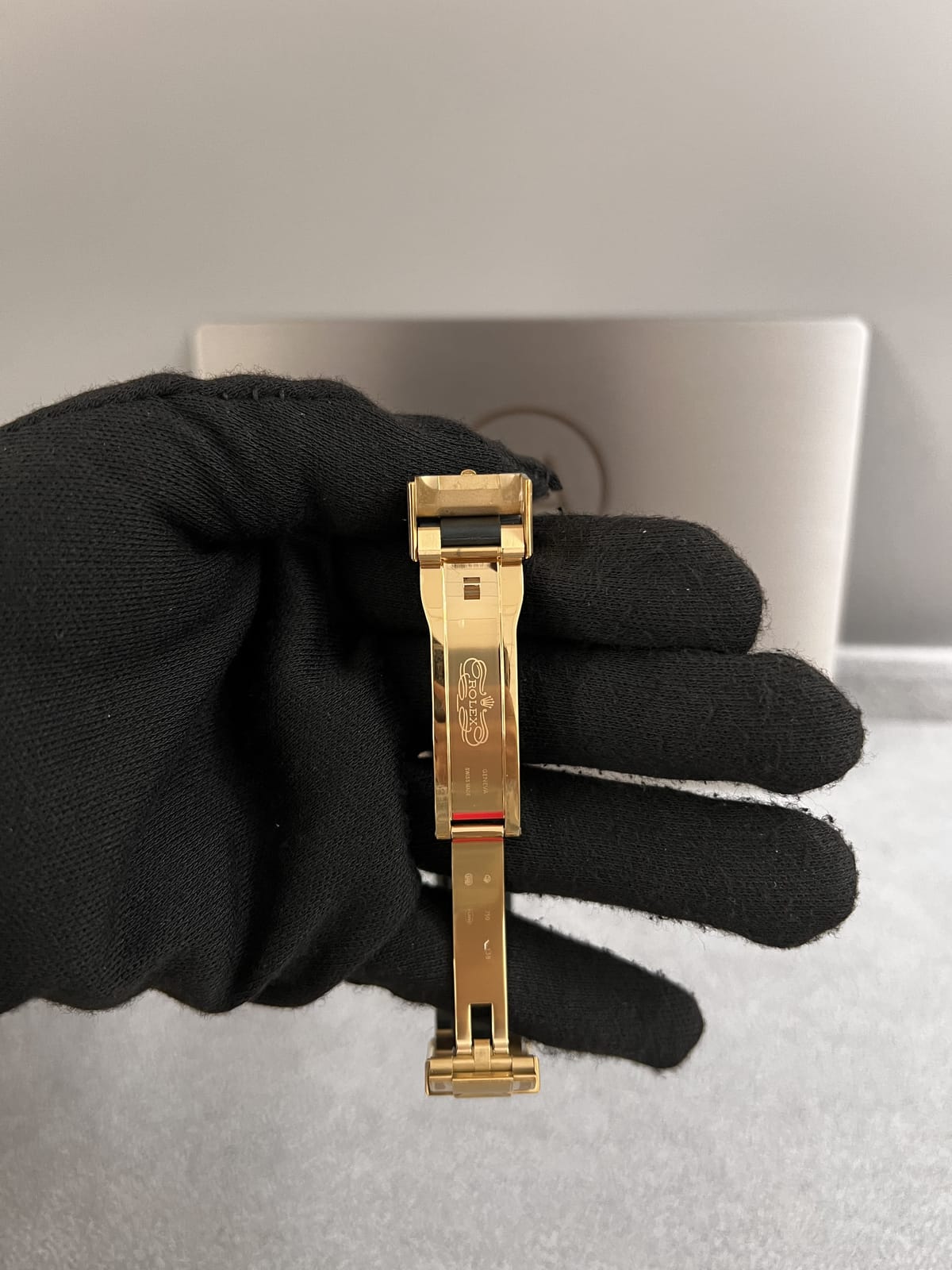 롤렉스 데이토나 옐로우골드 금통 검판 러버밴드 40mm 17