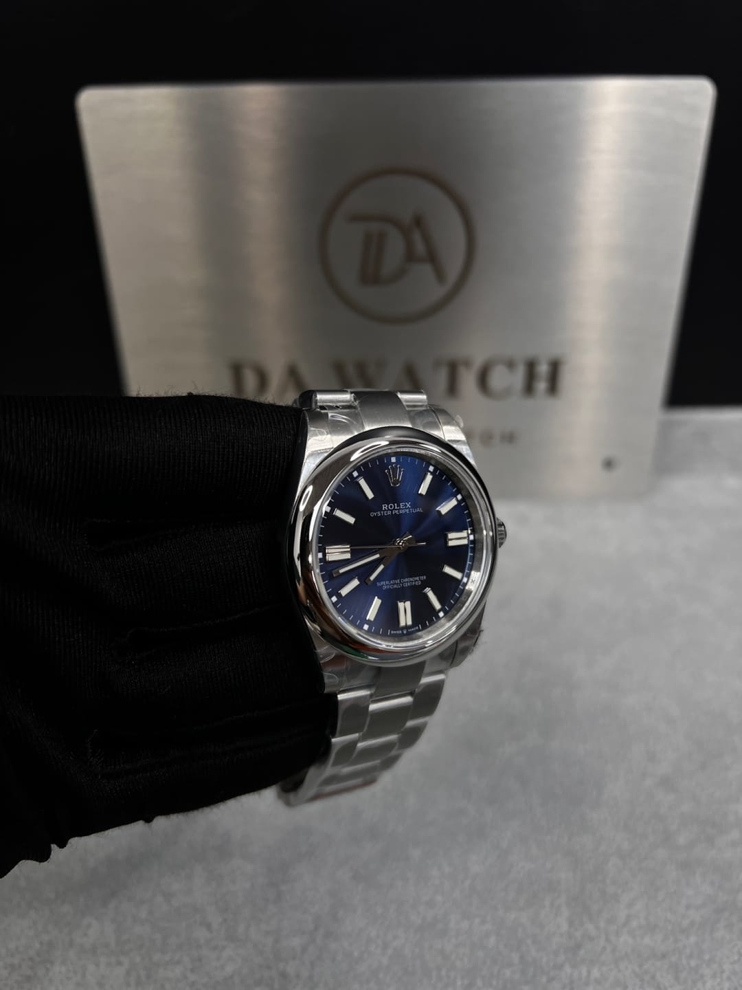 롤렉스 오이스터 퍼페츄얼 블루 41mm 7